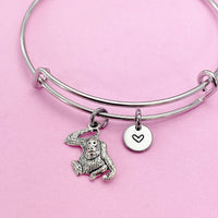 Monkey Orangutan Bracelet in Silver, N5577