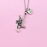 Trumpet Necklace in Silver, N3635