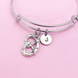 Pretzel Bracelet in Silver, BN674