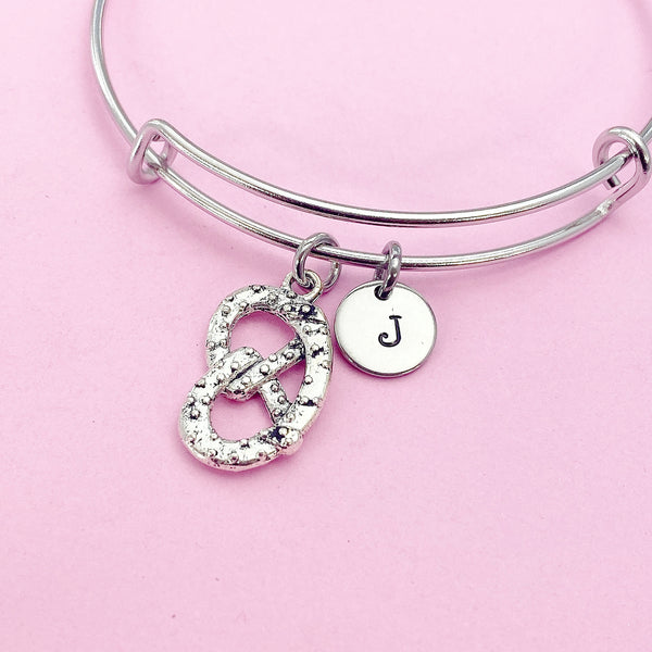 Pretzel Bracelet in Silver, BN674