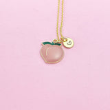 Peach Necklace in Gold, N3582