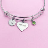 Stainless Steel Nina Bracelet, N2860