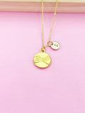 Gold Pinky Promise Charm Necklace Best Friends Gifts, Personalize Customize Charm Necklace, N5344