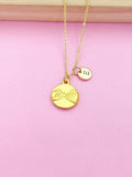 Gold Pinky Promise Charm Necklace, Silver Option, Best Friends Gifts, N5344