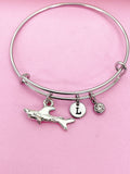 Shark Bracelet, Swimmer Gift, N4484