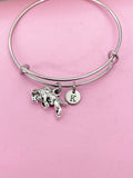 Silver Bull Charm Bracelet Bison Buffalo Wildlife Biologist Farmer Gift Ideas N4576