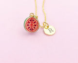 Gold Guava Tropical Fruit Charm Necklace Personize Customize Charm Necklace, N5382