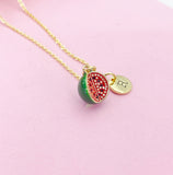 Gold Guava Tropical Fruit Charm Necklace Personize Customize Charm Necklace, N5382