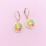 Lemon Slice Earrings in Gold, N3221-A