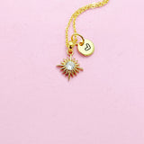 Sun Necklace, Best Christmas Gift for Girlfriends, Sister, Daughter, Granddaughter, Niece, Mom, Aunt, Grandma, Best Friends Gift, N4088