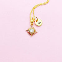 Sun Necklace, Best Christmas Gift for Girlfriends, Sister, Daughter, Granddaughter, Niece, Mom, Aunt, Grandma, Best Friends Gift, N4088