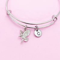 Silver Flying Eagle Charm Bracelet, NN348