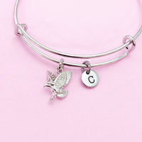 Silver Flying Eagle Charm Bracelet, NN348