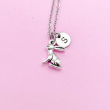 Silver Rabbit Charm Necklace, AN1109