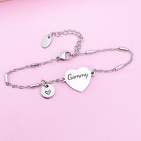 Gammy Bracelet, Gammy Jewelry, Gammy Gift, Best Christmas Gift for Gammy, D284