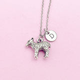 Lamb Necklace in Silver, Keychain and Bracelet in Option, N1587A