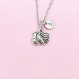Turkey Necklace in Silver, Keychain and Bracelet in Option, N1901