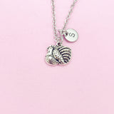 Turkey Necklace in Silver, Keychain and Bracelet in Option, N1901