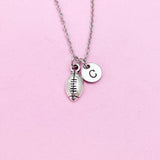 Football Necklace in Silver, Keychain and Bracelet in Option, N33