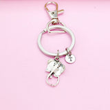 Ocean Manta Ray Fish Keychain in Silver, Stingray, Necklace and Bracelet in Option, N2259