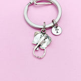 Ocean Manta Ray Fish Keychain in Silver, Stingray, Necklace and Bracelet in Option, N2259