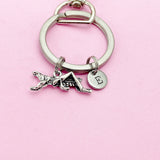 Grasshopper Keychain in Silver, N309D