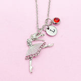 Ballet Necklace in Silver, N4427