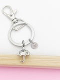 Umbrella Charm Keychain in Silver, Necklace and Bracelet in Option, AN4780