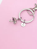 Umbrella Charm Keychain in Silver, Necklace and Bracelet in Option, AN4780