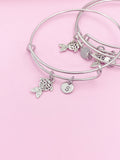 Goldfish Bracelet in Silver, Necklace and Keychain in Option, Personalize Customize Gift, N1560