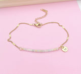 Natural Morganite Bracelet in Gold, N4070