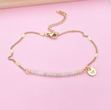 Natural Morganite Bracelet in Gold, N4070
