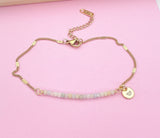 Natural Morganite Bracelet in Gold, N4070