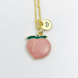 Peach Necklace in Gold, N3582