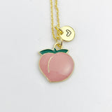 Peach Necklace in Gold, N3582