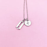 Blade Necklace in Silver, N143