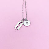Blade Necklace in Silver, N143