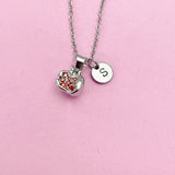 Pomegranate Necklace in Silver, BN3796