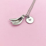 Banana Necklace in Silver, N5579