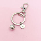 Volleyball Keychain in Silver, AN115