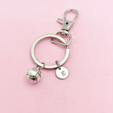 Volleyball Keychain in Silver, AN115