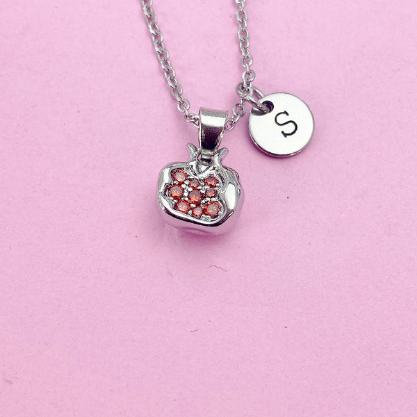 Pomegranate Necklace in Silver, BN3796