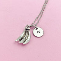 Banana Necklace in Silver, N5579