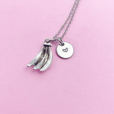 Banana Necklace in Silver, N5579