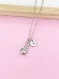 Boxing Gloves Charm Necklace in Silver, N 2302