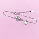 Silver Turtle Bracelet in Silver, N4978