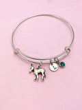 Donkey Charm Bracelet in Silver, B685