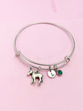 Donkey Charm Bracelet in Silver, B685
