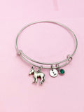 Donkey Charm Bracelet in Silver, B685