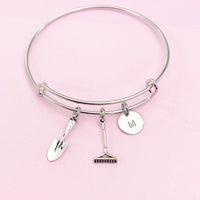 Shovel Rack Bracelet, Jewelry for Gardener, Personalized Gift, N3940